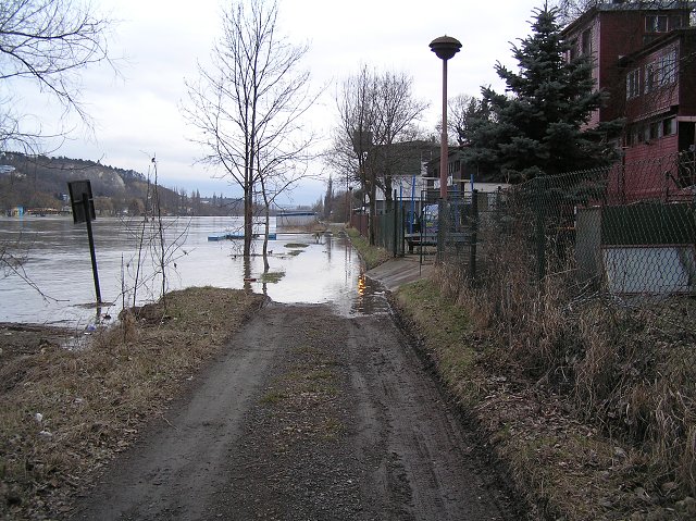 Loděnice - povodeň