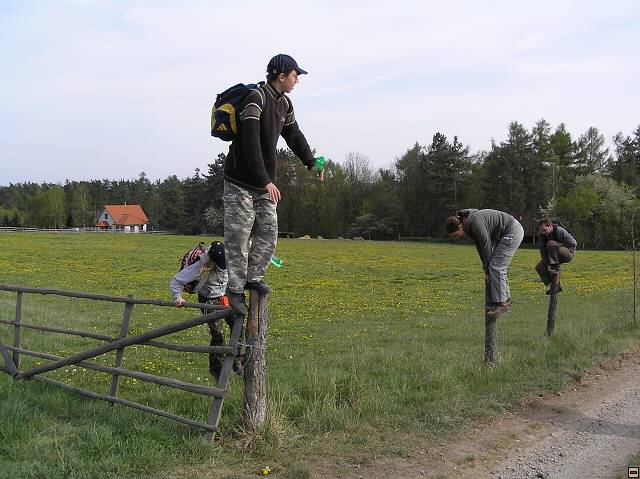 Zbečno - pěšárna