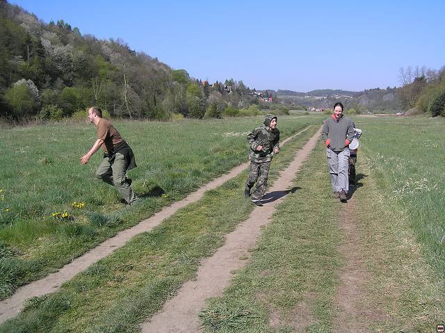 Zbečno - pěšárna