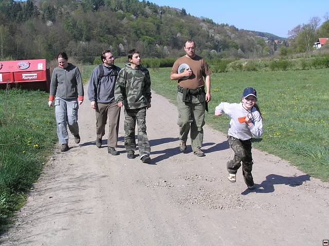 Zbečno - pěšárna
