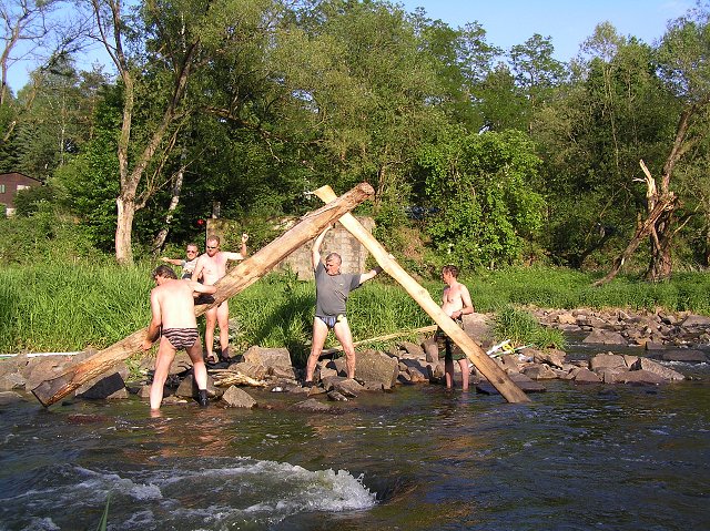 ČPV Týnec 51. r., stavba