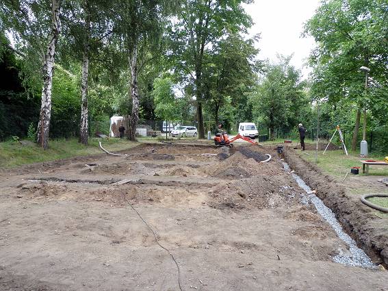 Křest a stavba hřiště