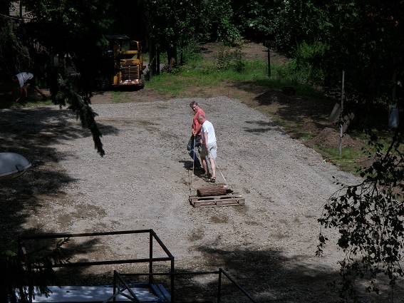 Křest a stavba hřiště