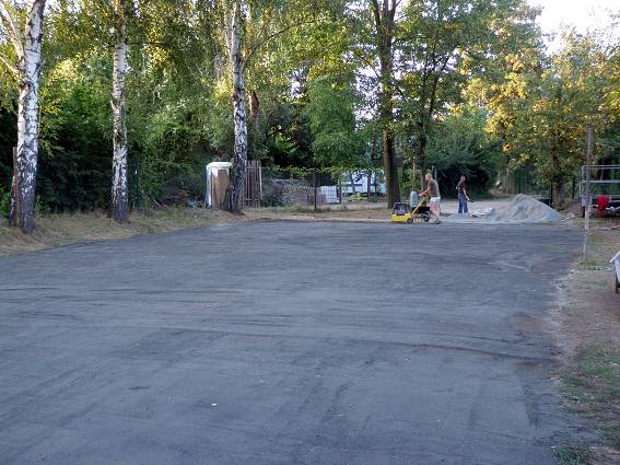 Křest a stavba hřiště
