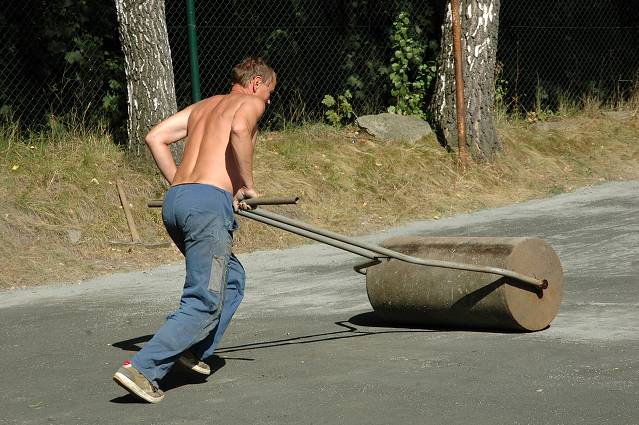 Křest a stavba hřiště