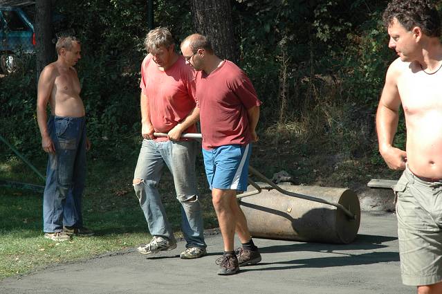 Křest a stavba hřiště