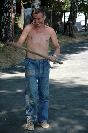 Křest a stavba hřiště
