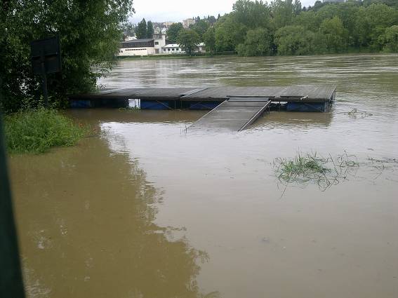 Povodeň v loděnici