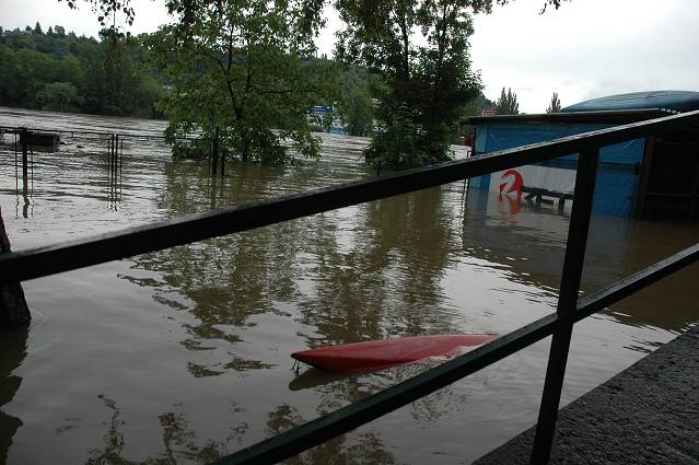 Povodeň v loděnici