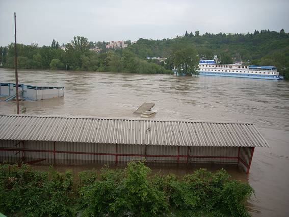 Povodeň v loděnici