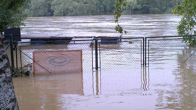 Povodeň v loděnici