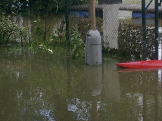 Povodeň v loděnici