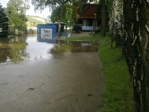 Povodeň v loděnici